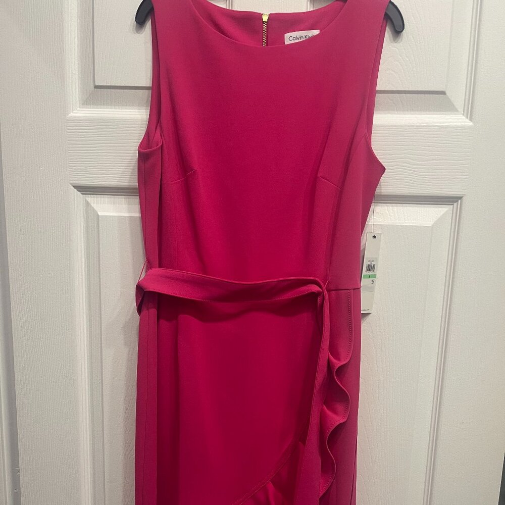 Brand New with Tags Pink Calvin Klein Dress - Size 8